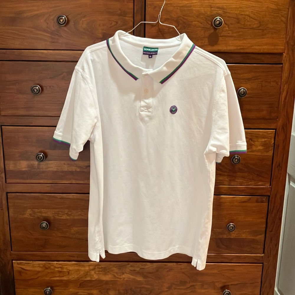 Wimbledon Men’s Polo Shirt XL White